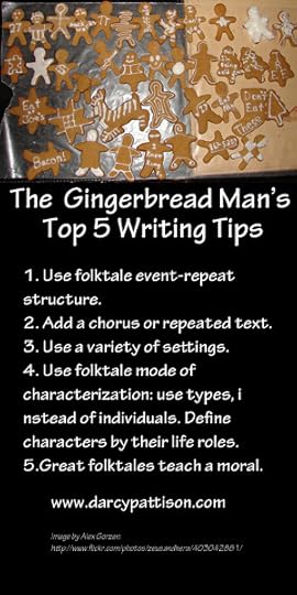 Top 5 Writing Tips from the Gingerbread Man