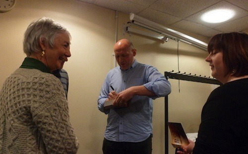Body Horror Signing, Chesterfield 10th March 2012, photo courtesy Jennifer O'Regan