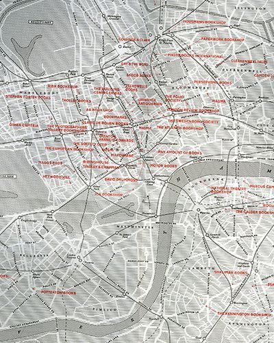 Bookshop map detail