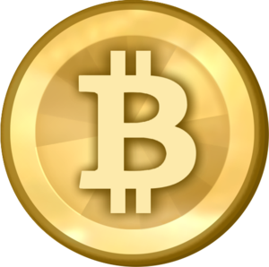 The bitcoin logo