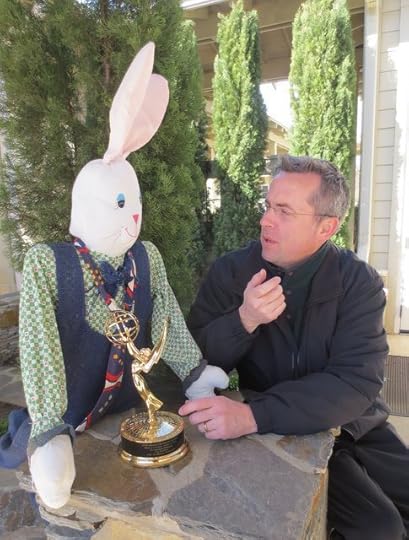 Easter Bunny and Tim Finkbiner