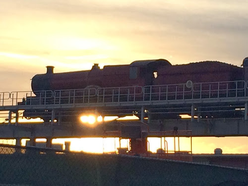 Hogwarts express testing Wizarding world Harry potter universal orlando