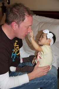 Daddy and Anna Mei