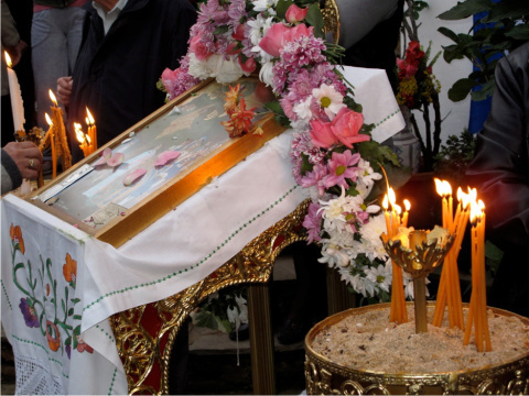 icon at panageia kounistria