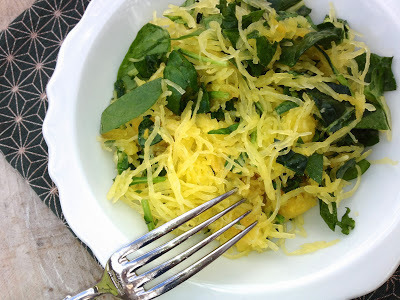 Spaghetti Squash & Kale