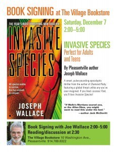 Invasive Species signing flyer