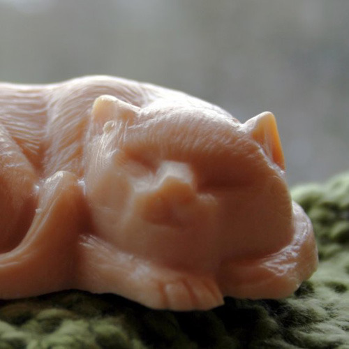 Citrus Scented Cat Goat's Milk Soap by Happy Goats Soap