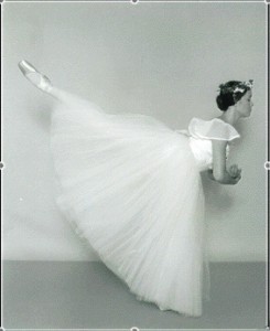 Georgia Preparing to Dance Giselle