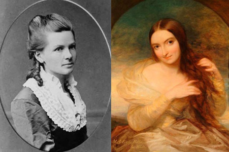 2 images of Lady Ada Lovelace