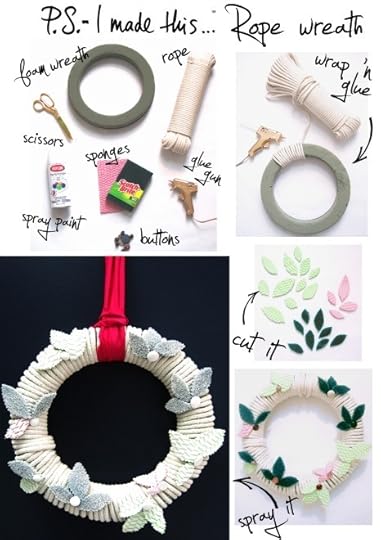 rope wreath sized