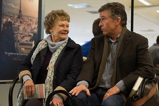 Film: Philomena, starring Judi Dench as Philomena and Steve Coogan as Martin Sixsmith