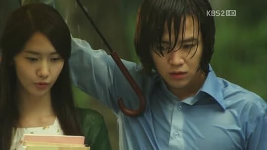 The Umbrella's Only Big Enough For One... - Love Rain