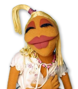 wired big lipped muppet