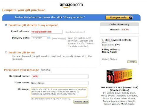 AMAZON XMASOrder
