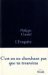 L'Enquête by Philippe Claudel