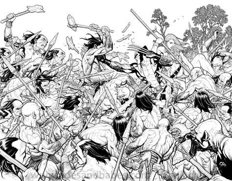 Savage Wolverine FRANK CHO