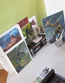 FRANK CHO art studio