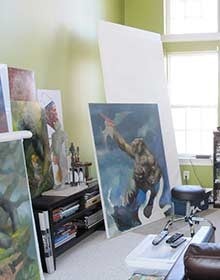 FRANK CHO art studio