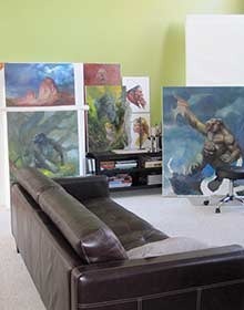 FRANK CHO art studio