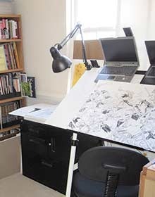 FRANK CHO art studio