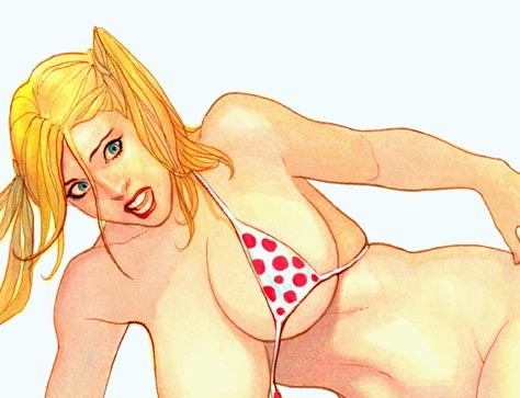 Mandy, art by FRANK CHO