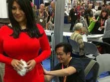 Frank Cho sdcc 2012