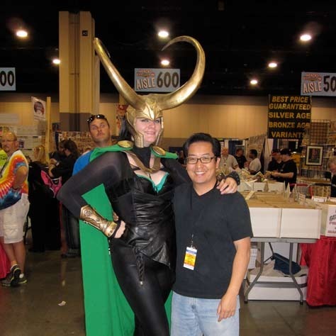 FRANK CHO and Loki Charlotte 2012