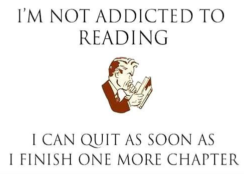 addicted to reading