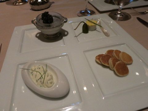 While you're indulging at V&A's, why not splurge a little more with the caviar add-on?