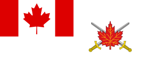 English: Flag of Canadian Army