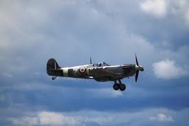 spitfire clear blue skies