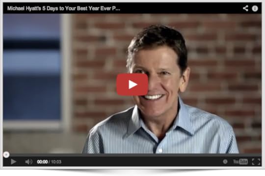 5 Days to Your Best Year Ever, Video #1