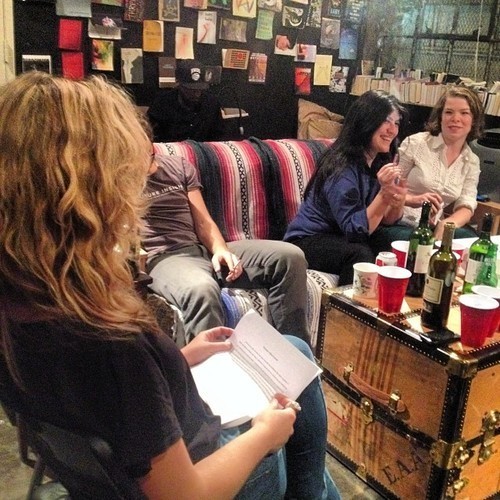 Sums up @chloesimonne reading at her secret reading