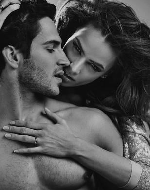 Intimacy of a loving couple