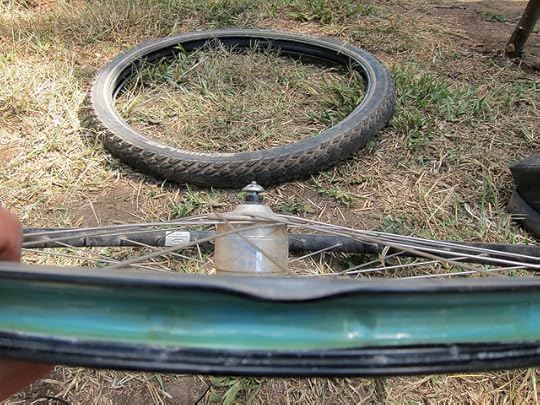 Bike Rim Repair Attempt