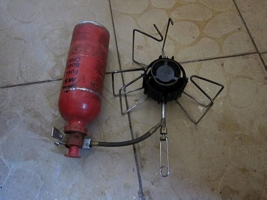 Broken MSR Dragonfly Leg