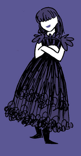 Black dress