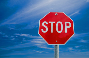 stop sign 300x198 How NOT to Fail – Best New Years Resolution Tips