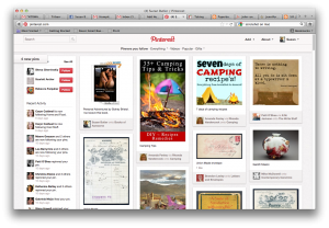 Pinterst Home Page