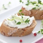 Quick Dishes for Thanksgiving Goat Cheese Bruchetta