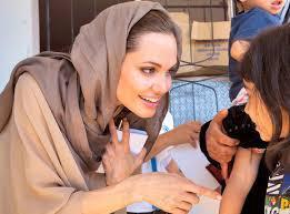 The beautiful and inspiring Angelina Jolie