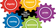 Logo of the Walton Centre, where the victim of the 2005 stiletto-to-the-head assault was treated.
