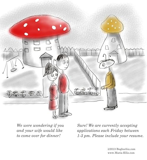 Bugburbia dinner invitation