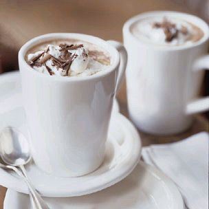 mint hot chocolate