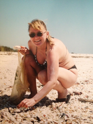 Not my best pose in a bikini, but about the only one I would consider making public.