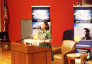 Keynoting the Indy Authors Fair (2011)