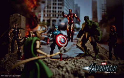 Avengers vs Loki