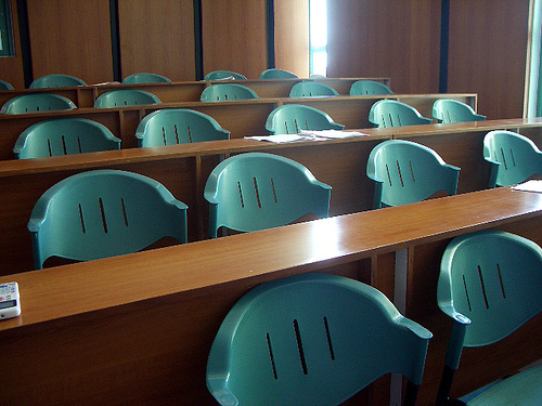 Classroom Chairs by James Sarmiento