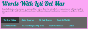 Leti Del Mar - Website