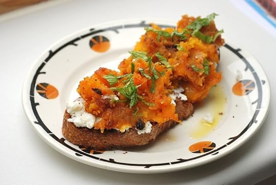 Squash toast